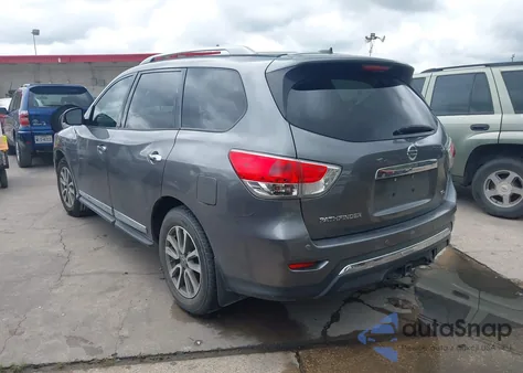 2015 Nissan Pathfinder Sl from USA, damaged, VIN 5N1AR2MNXFC673165